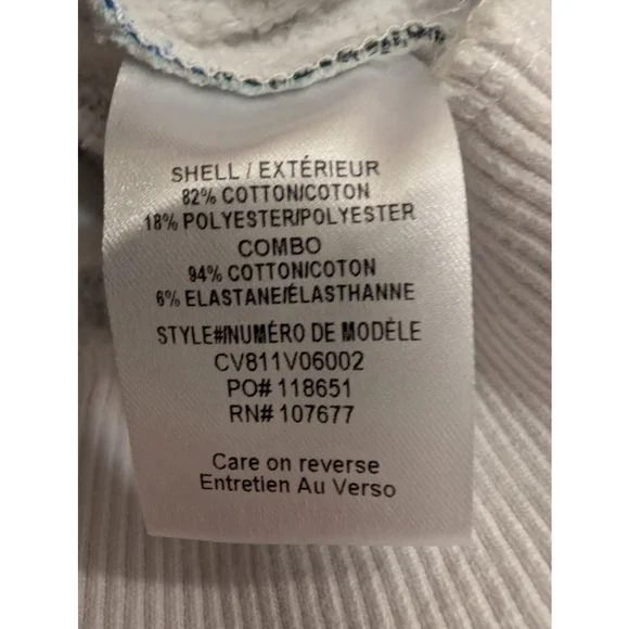 Alice + Olivia x Keith Haring Cropped Wide Sleeve Hoodie M Artsy Wearable Art - Picture 7 of 9